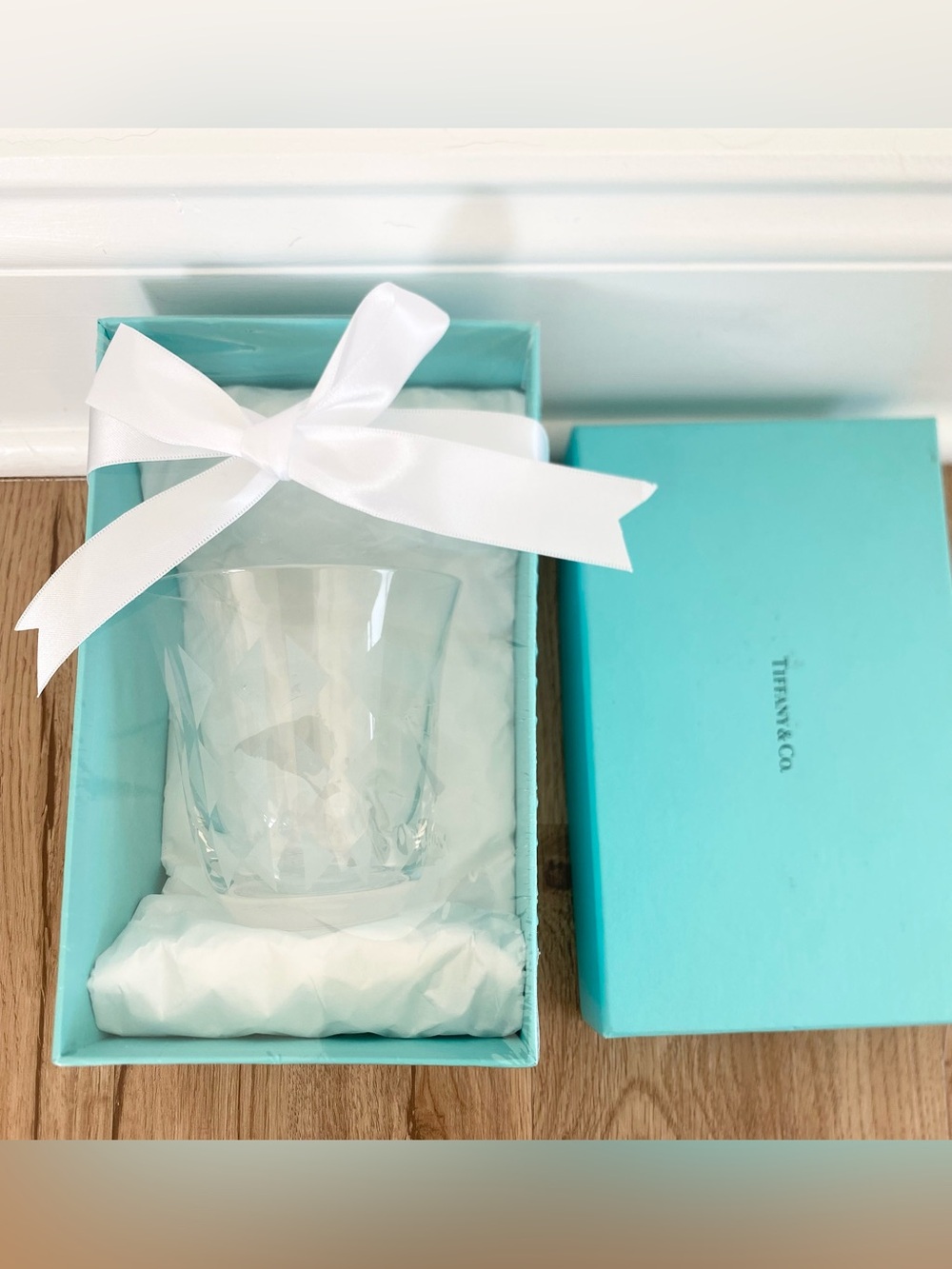 Tiffany & Co. Berries Crystal Drinking Glass